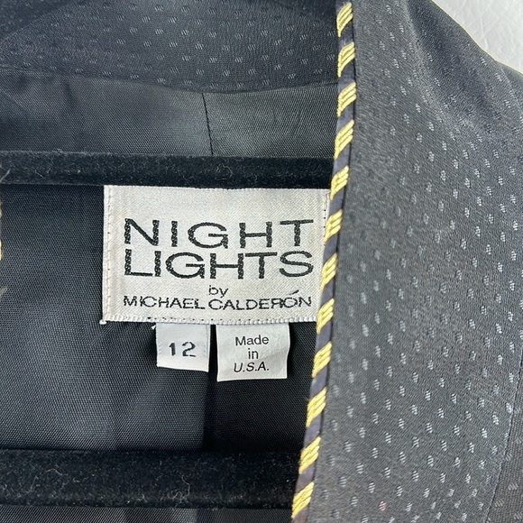 Vintage Night Lights by Michael Calderon Two Piece Pant Suit - Picture 13 of 16